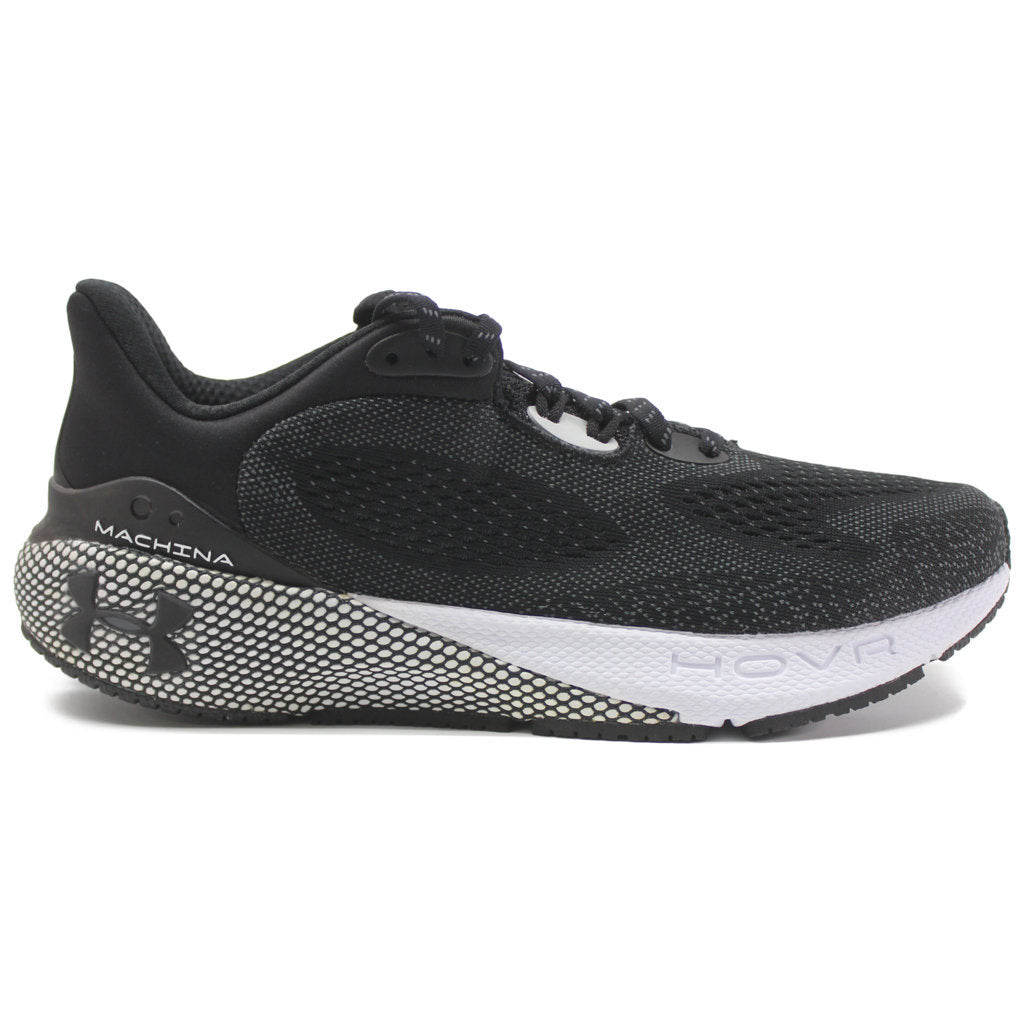Under Armour HOVR Machina 3 CN Synthetic Textile Womens Trainers#color_black white