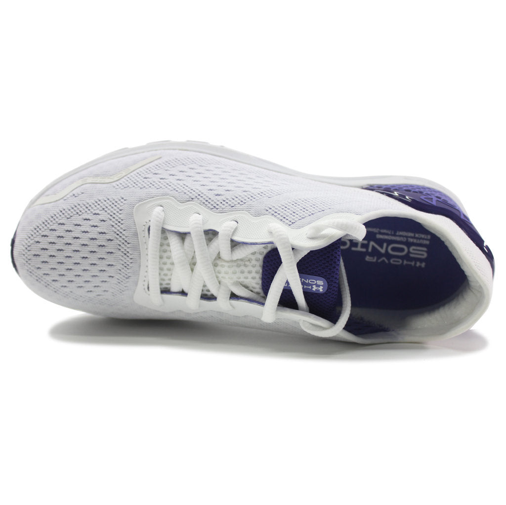 Under Armour HOVR Sonic 6 Textile Womens Trainers#color_white blue