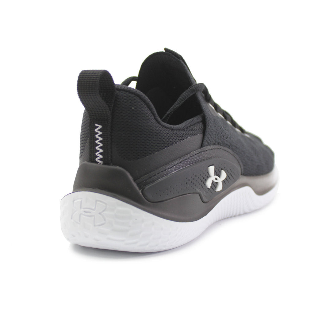 Under Armour Flow Dynamic Textile Synthetic Womens Trainers#color_black black