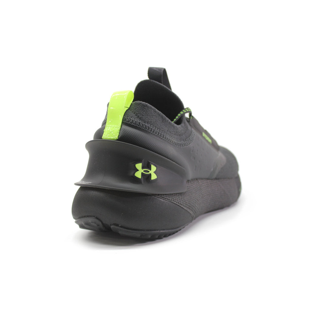 Under Armour HOVR Phantom 3 Storm Textile Synthetic Unisex Trainers#color_grey black