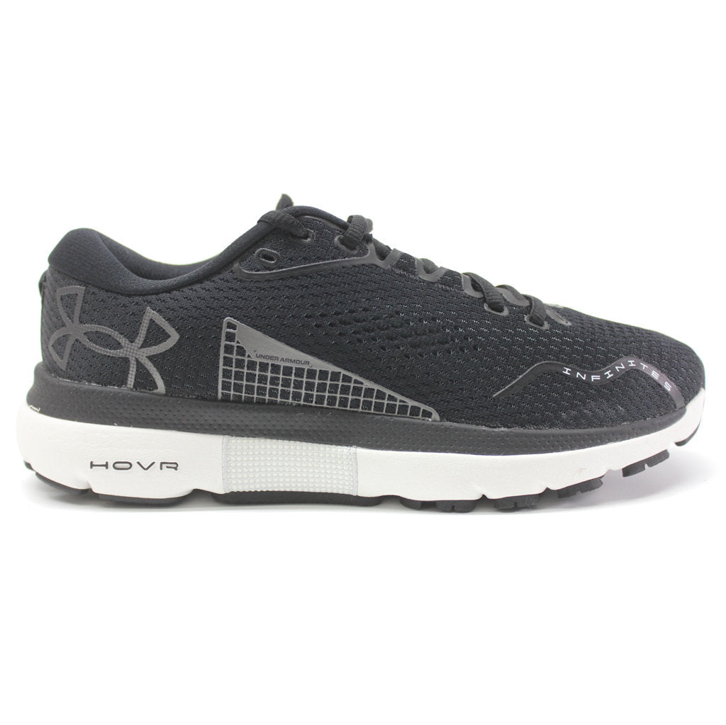 Under Armour HOVR Infinite 5 Textile Synthetic Womens Trainers#color_black white
