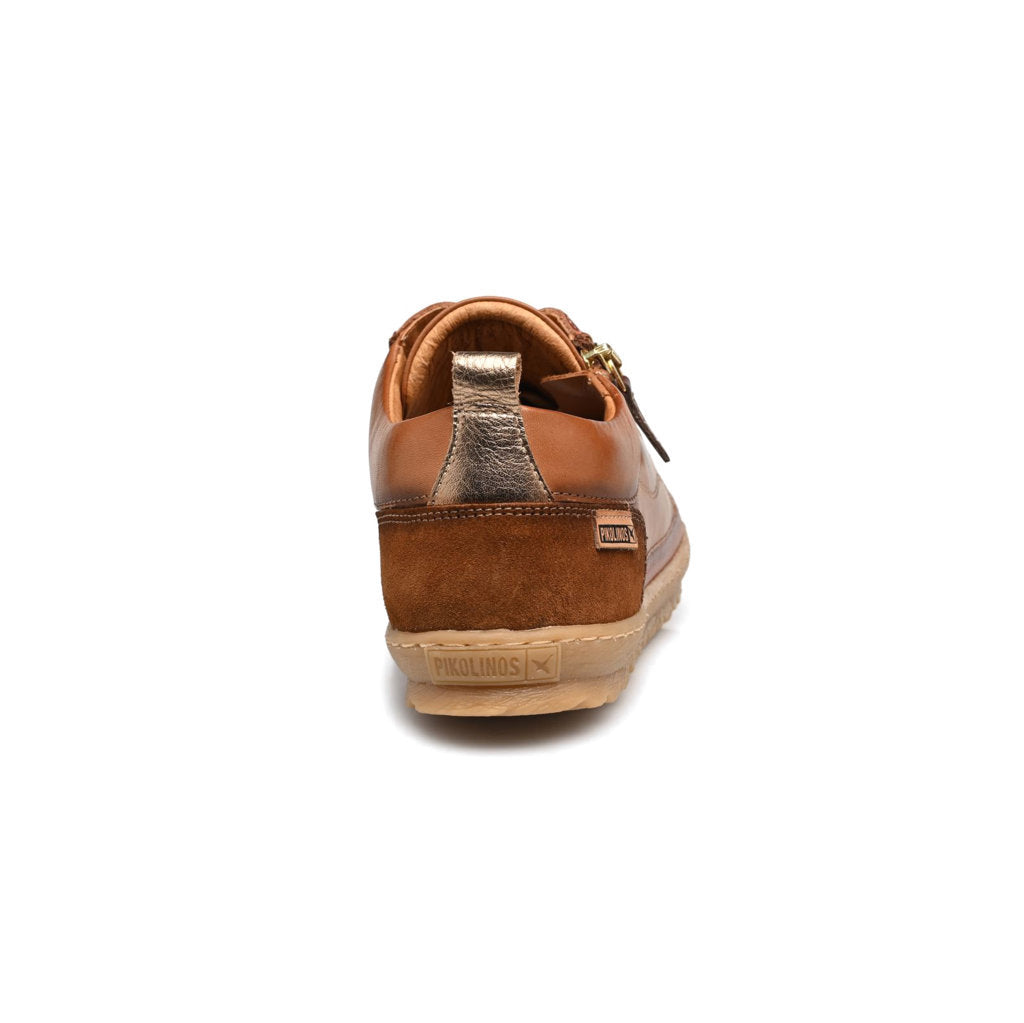 Pikolinos Lagos 901-4764 Leather Womens Shoes#color_brandy