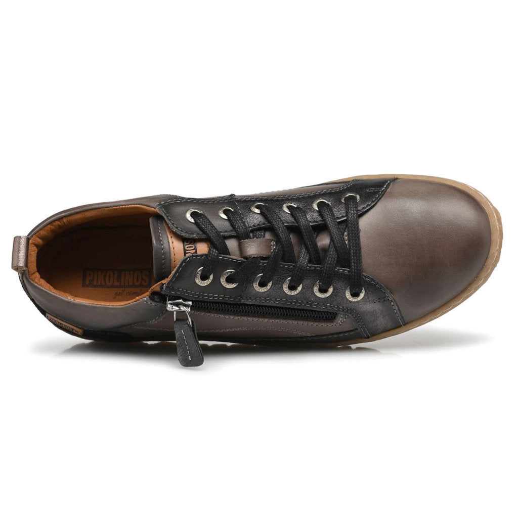 Pikolinos Lagos 901-4764 Leather Womens Shoes#color_dark grey
