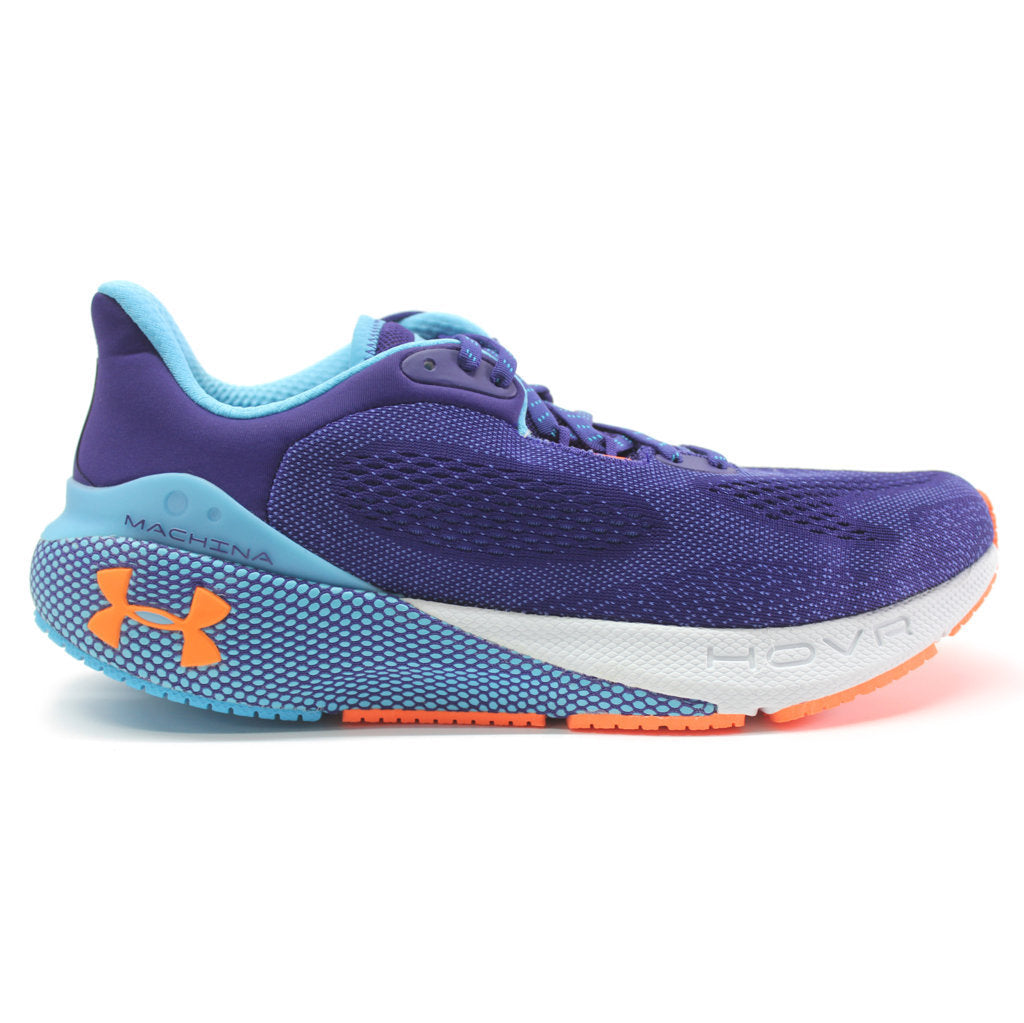 Under Armour HOVR Machina 3 CN Synthetic Textile Mens Trainers#color_blue blue