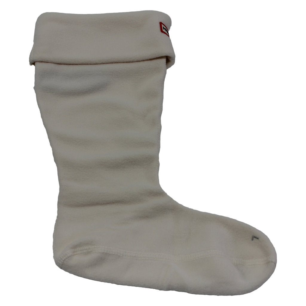 Hunter Fleece Tall Boot Sock Polyfleece Unisex Socks#color_hunter white