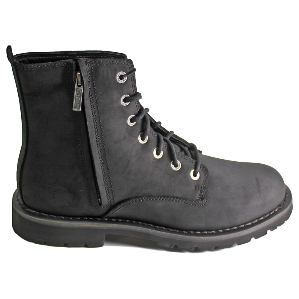 Harley Davidson Winslow Full Grain Leather Mens Boots#color_black