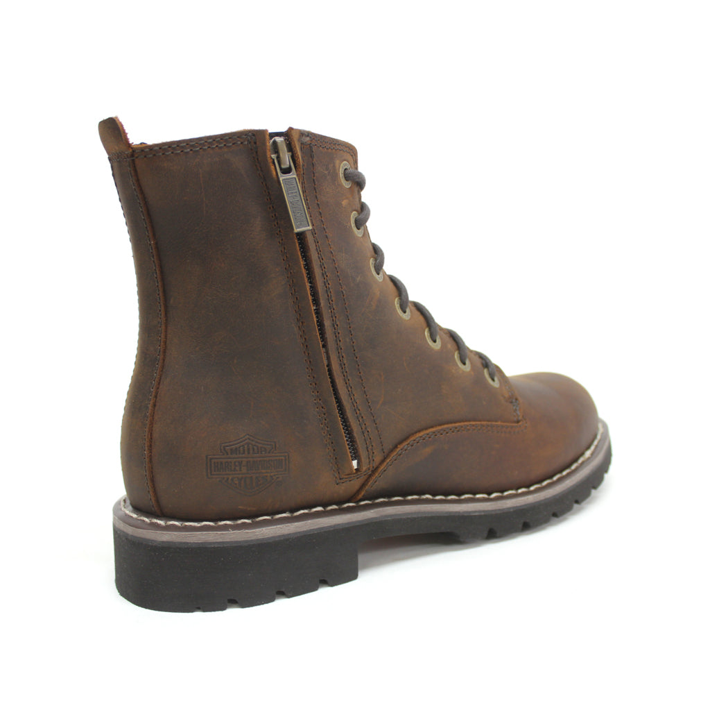 Harley Davidson Winslow Full Grain Leather Mens Boots#color_brown