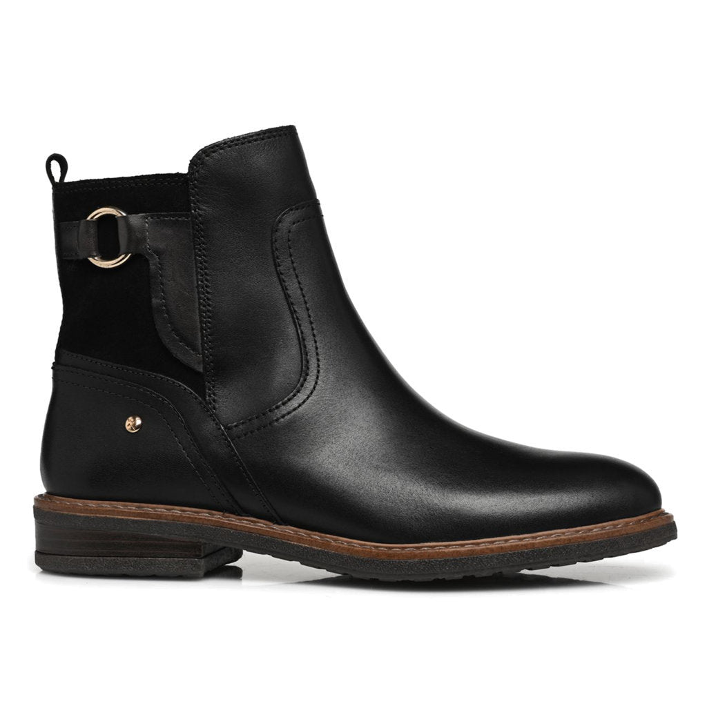 Pikolinos Aldaya W8J-8604 Leather Womens Boots#color_black