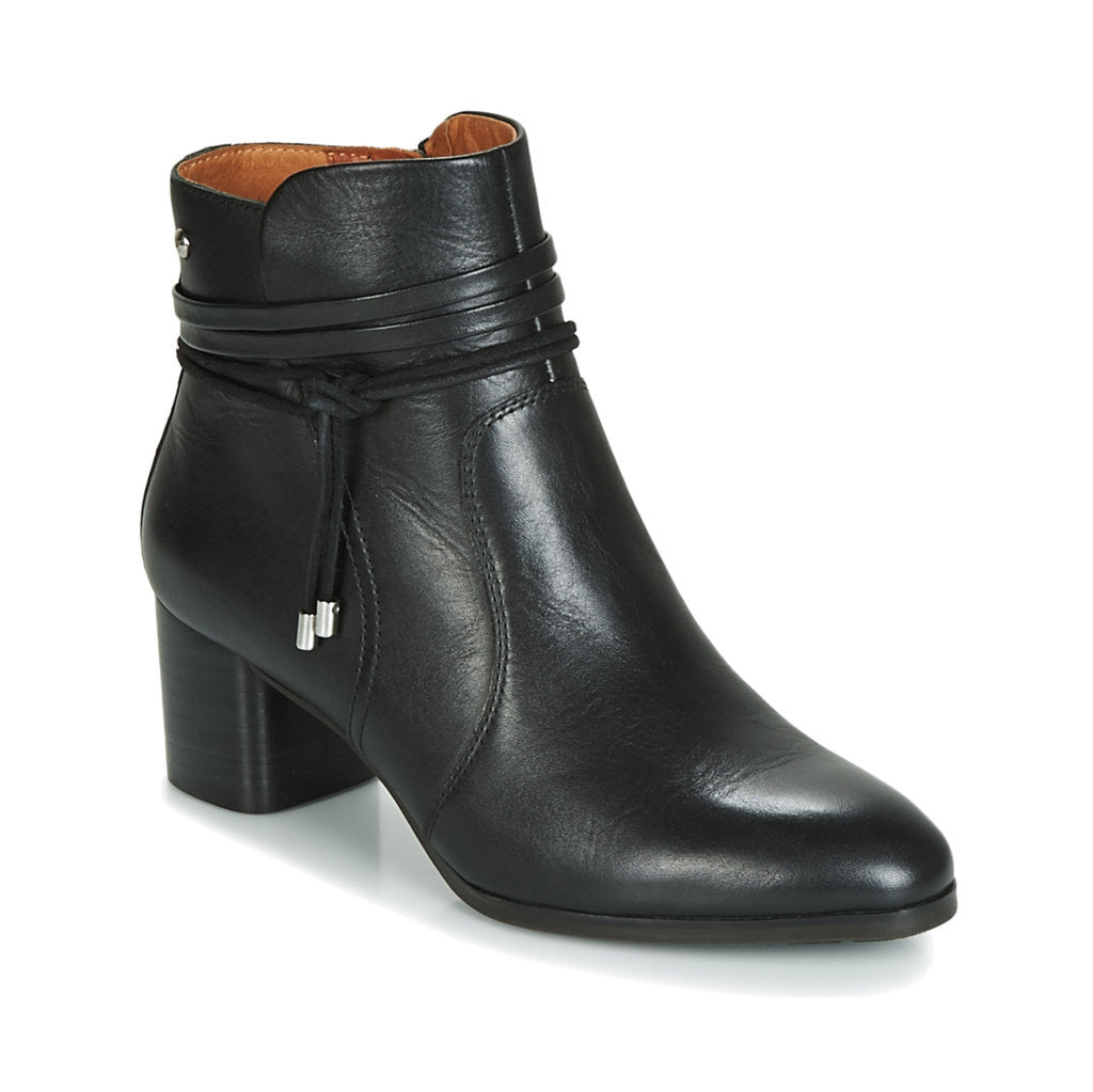 Pikolinos Calafat Leather Womens Boots#color_black