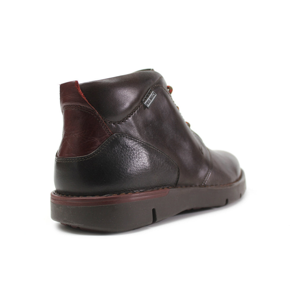 Pikolinos Tolosa Leather Mens Boots#color_olmo