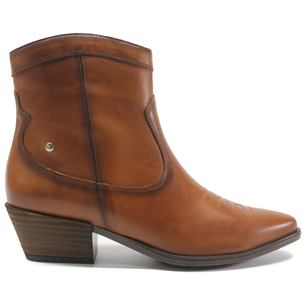 Pikolinos Vergel Leather Womens Boots#color_brandy