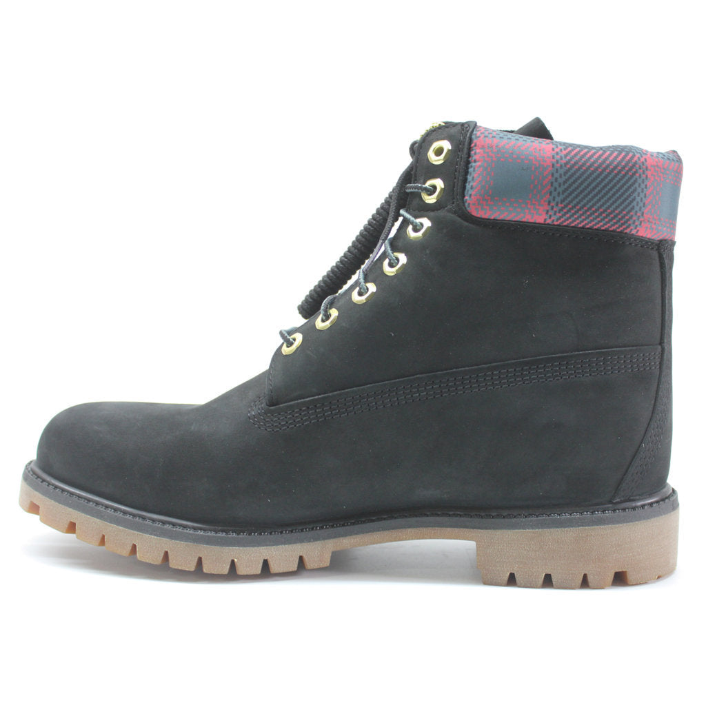 Timberland 6 Inch Premium WP Nubuck Mens Boots#color_black pink