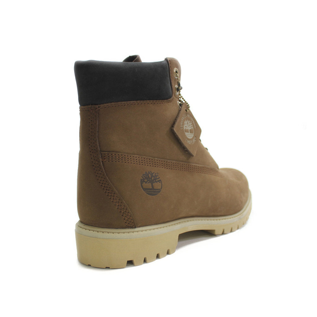 Timberland 6 Inch Premium WP Nubuck Mens Boots#color_dark brown