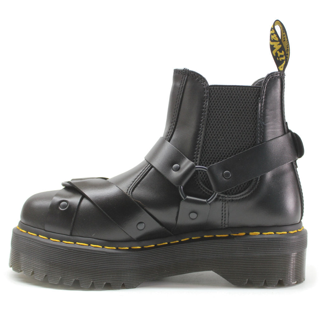 Dr. Martens 2976 Quad Harness Paris Leather Unisex Boots#color_black