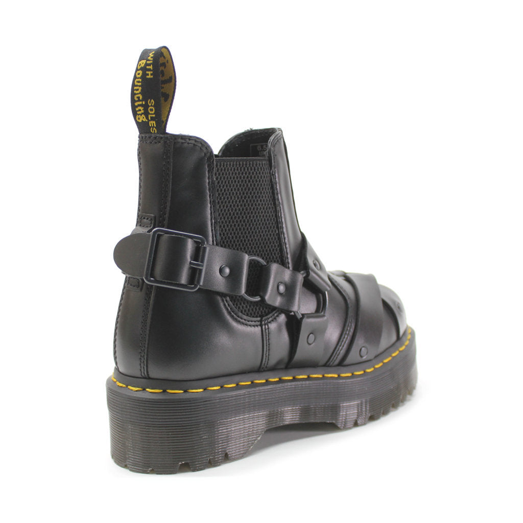 Dr. Martens 2976 Quad Harness Paris Leather Unisex Boots#color_black