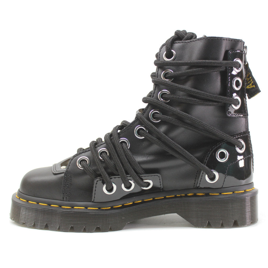 Dr. Martens Daria Bex Leather Womens Boots#color_black