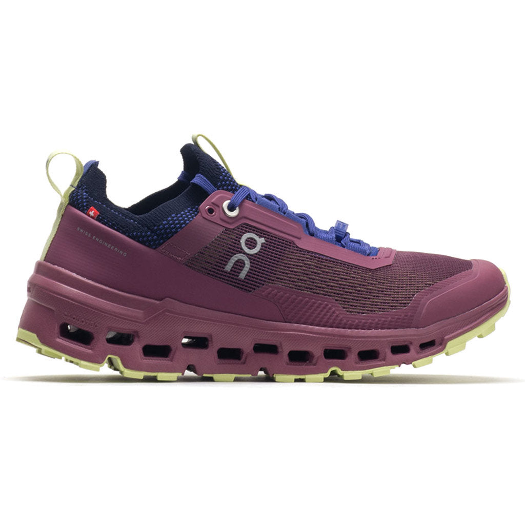 On Cloudultra 2 Textile Synthetic Mens Trainers#color_cherry hay
