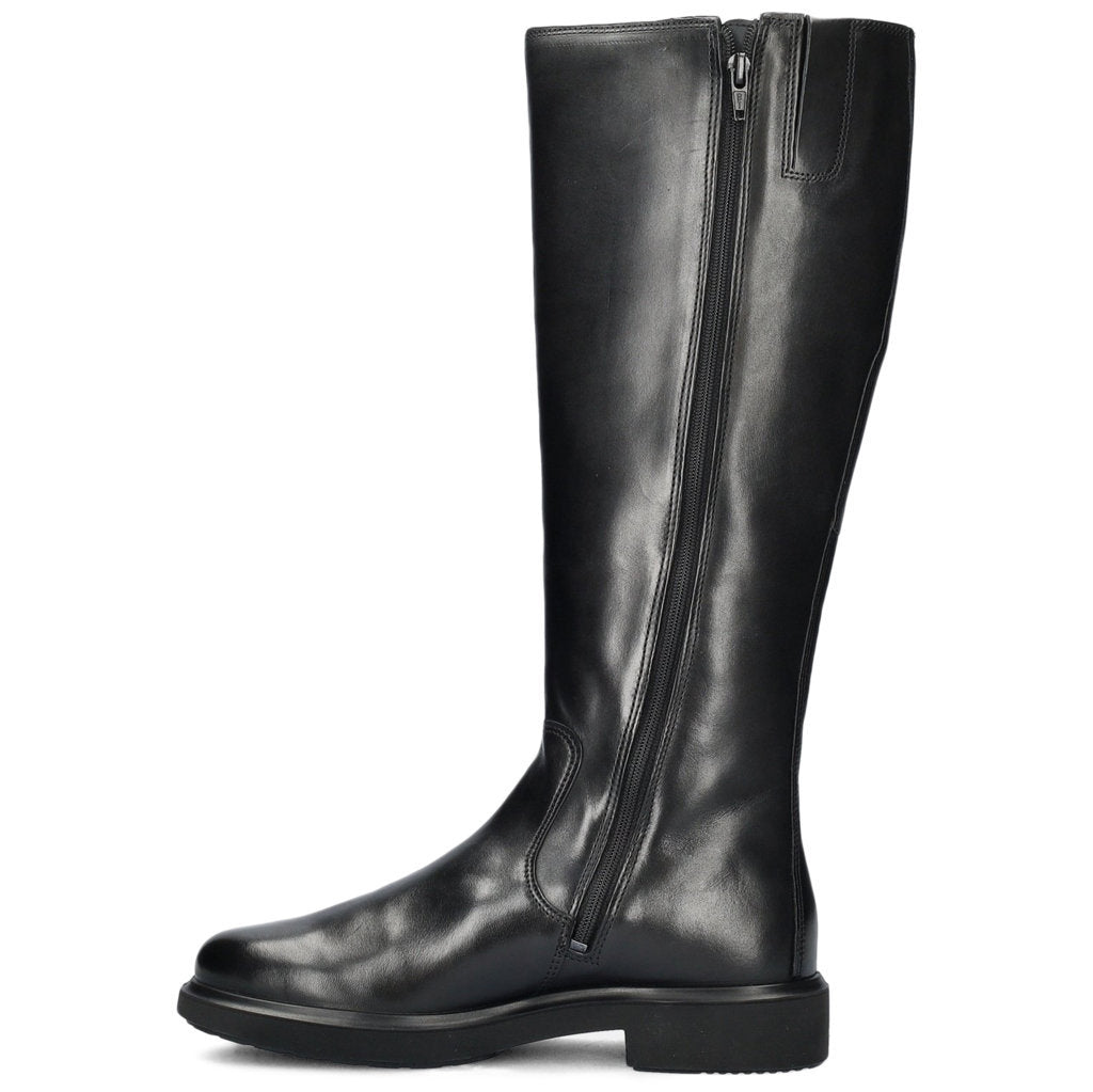 Ecco Metropole Amsterdam Full Grain Leather Womens Boots#color_black