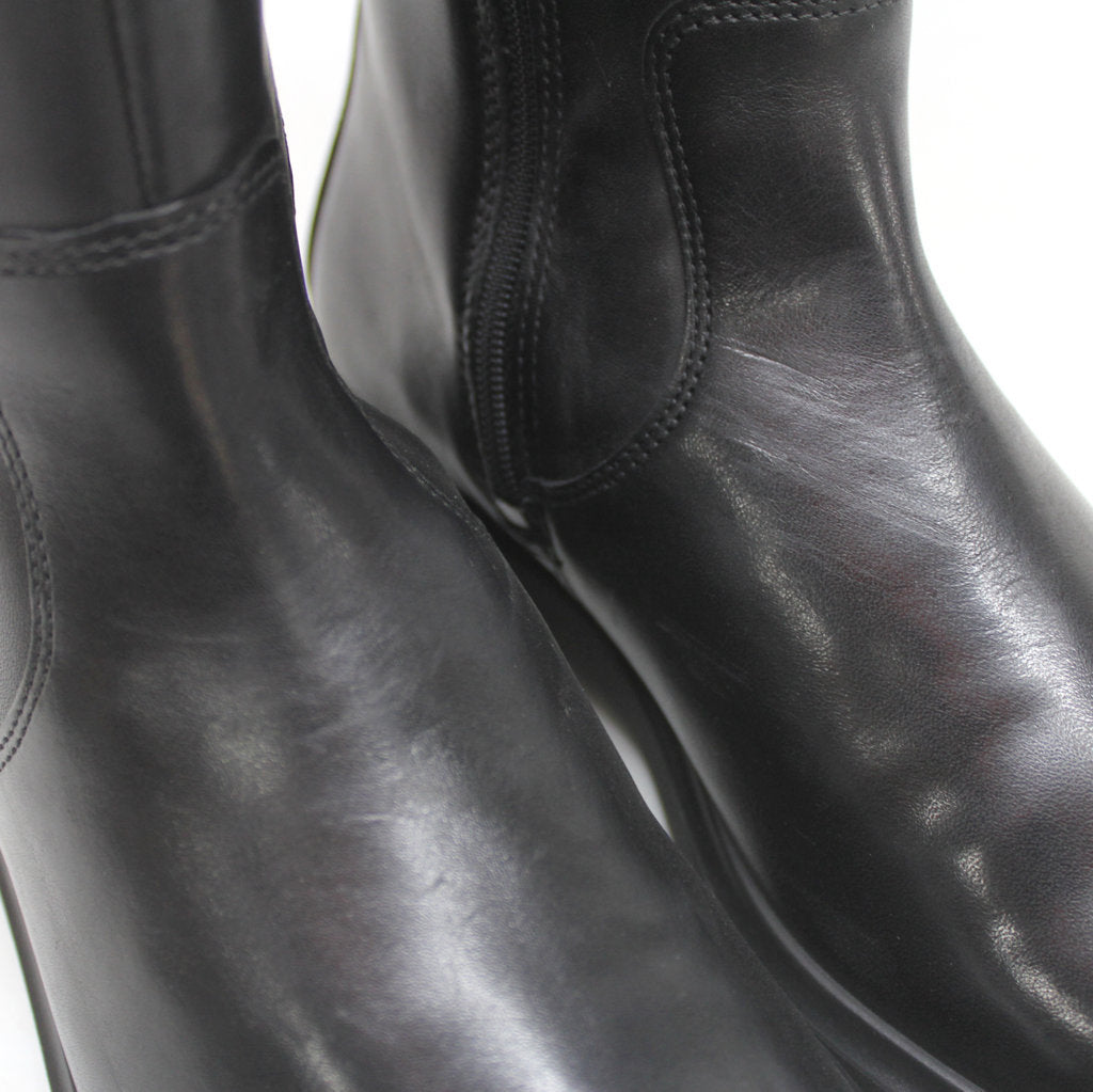 Ecco Womens Boots Metropole Amsterdam Casual Calf Length Full Grain Leather - UK 4.5