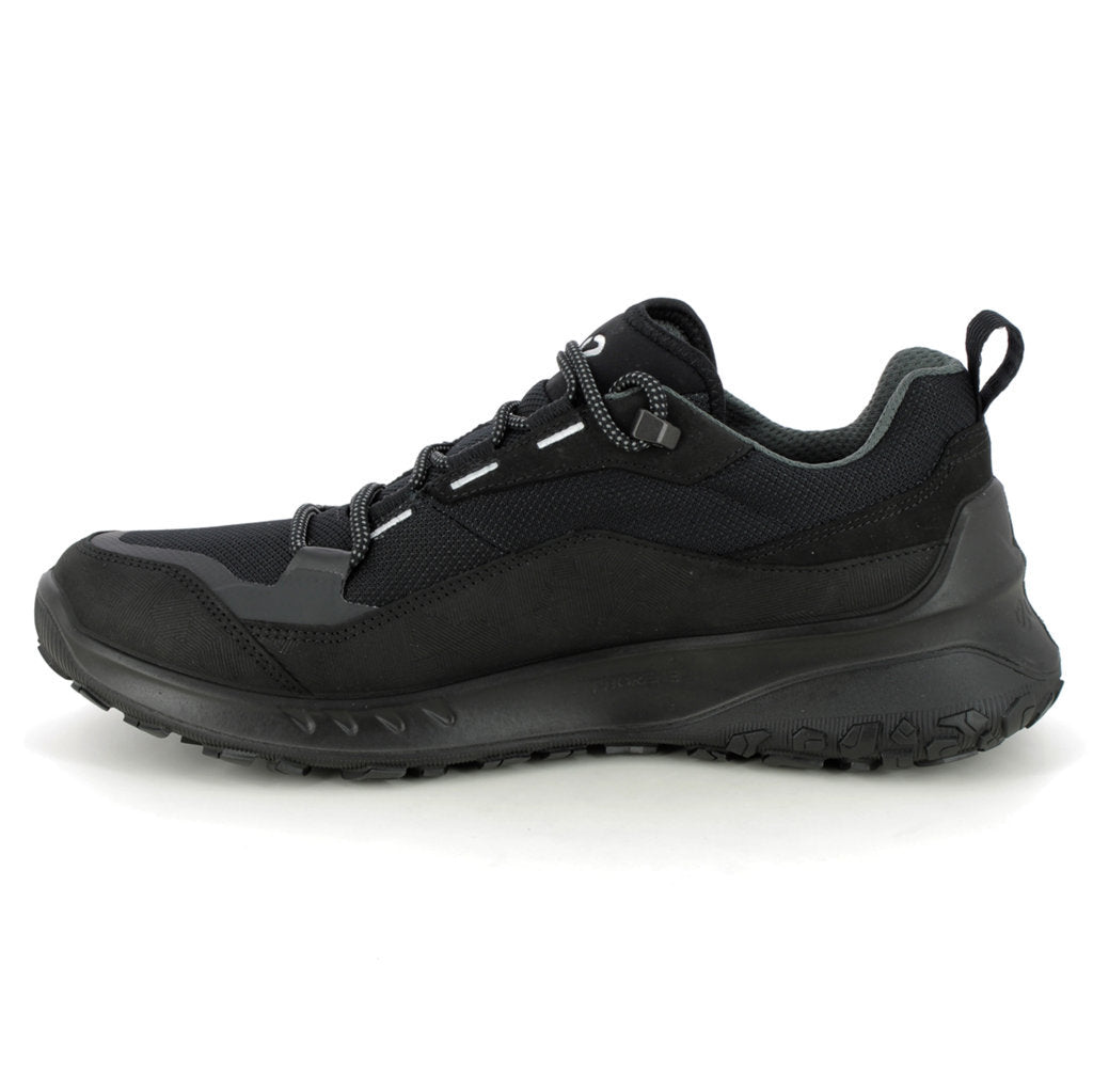 Ecco ULT-TRN Leather Textile Mens Shoes#color_black