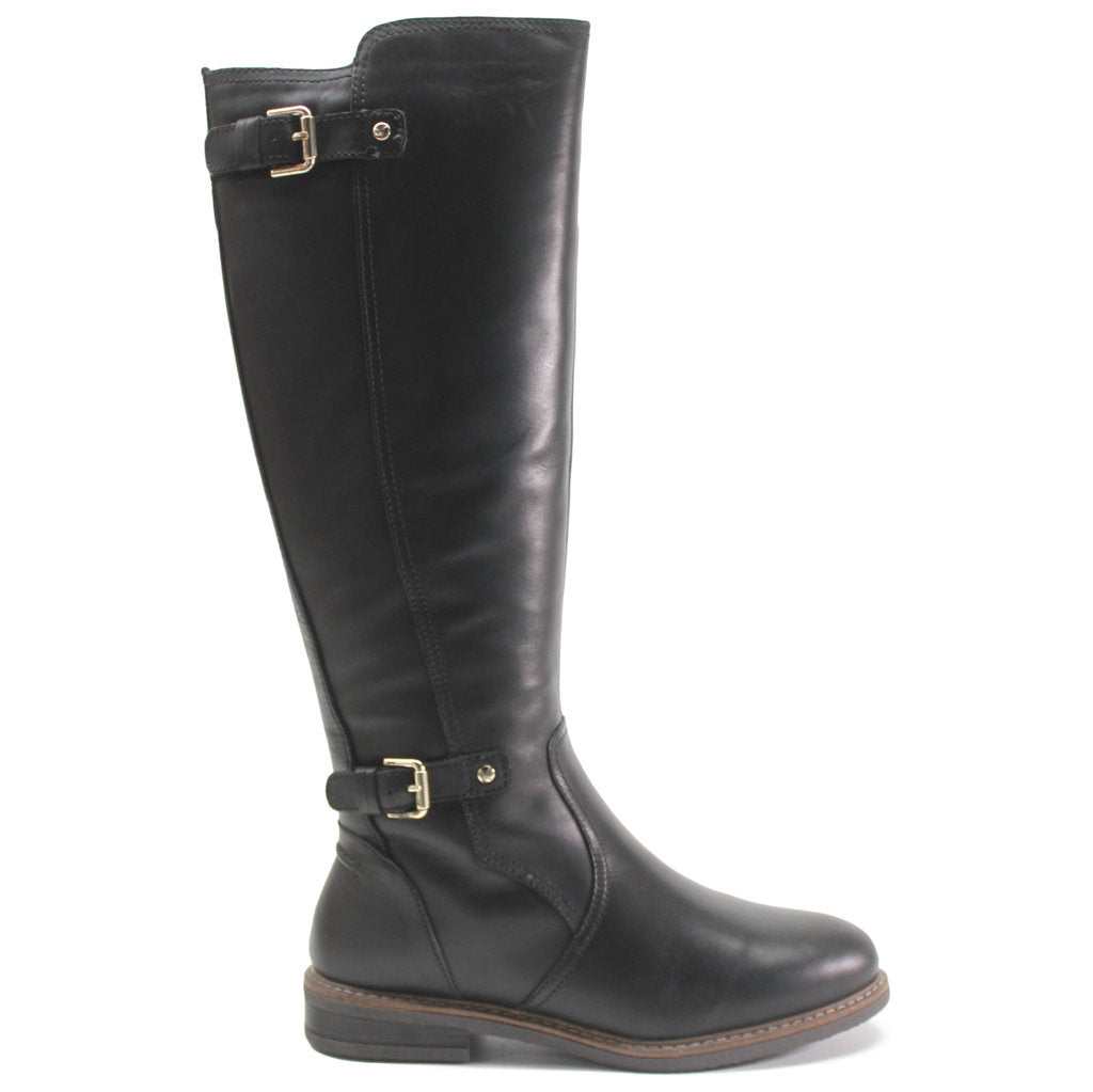 Pikolinos Aldaya W8J-N9621 Leather Womens Boots#color_black