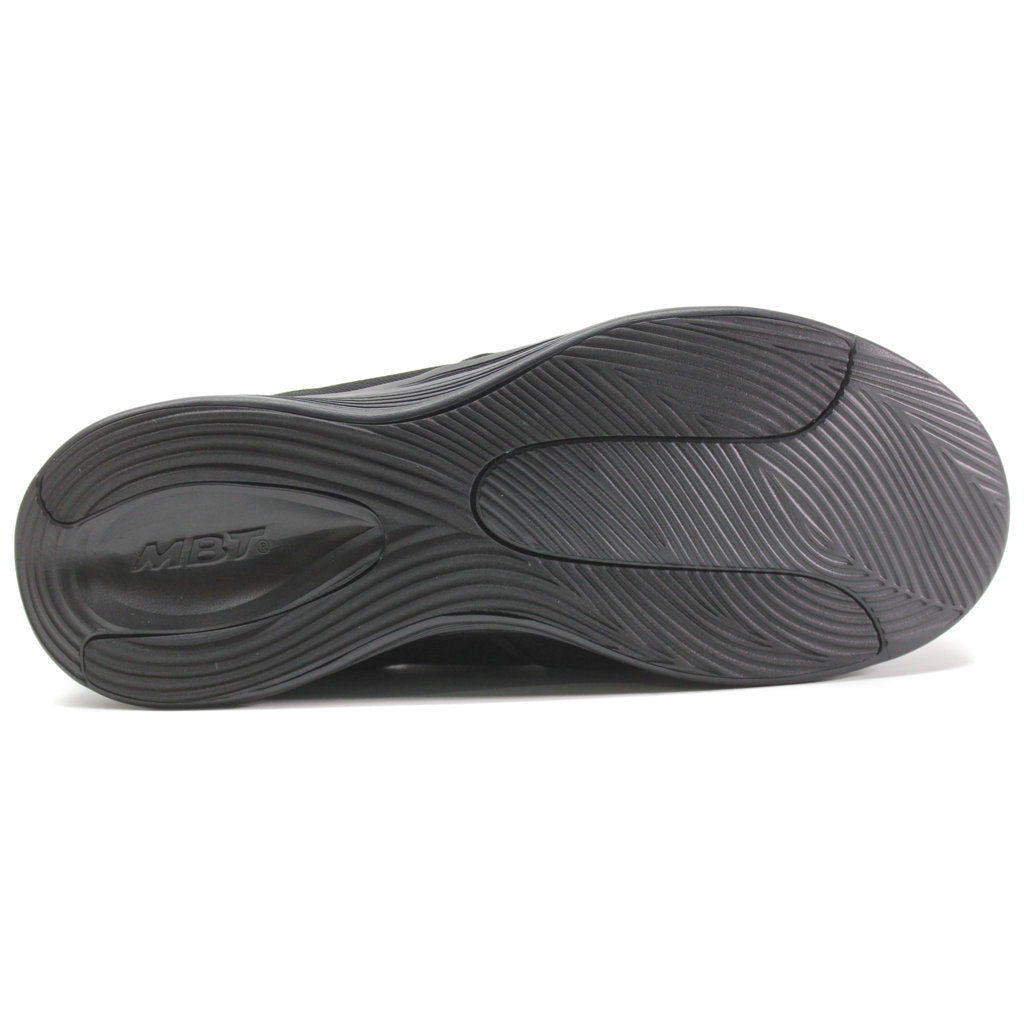 MBT Modena De Acacia Slip On Textile Leather Womens Shoes#color_black