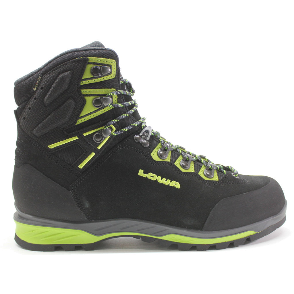 Lowa Ticam Evo GTX Suede Men's Boots#color_black lime