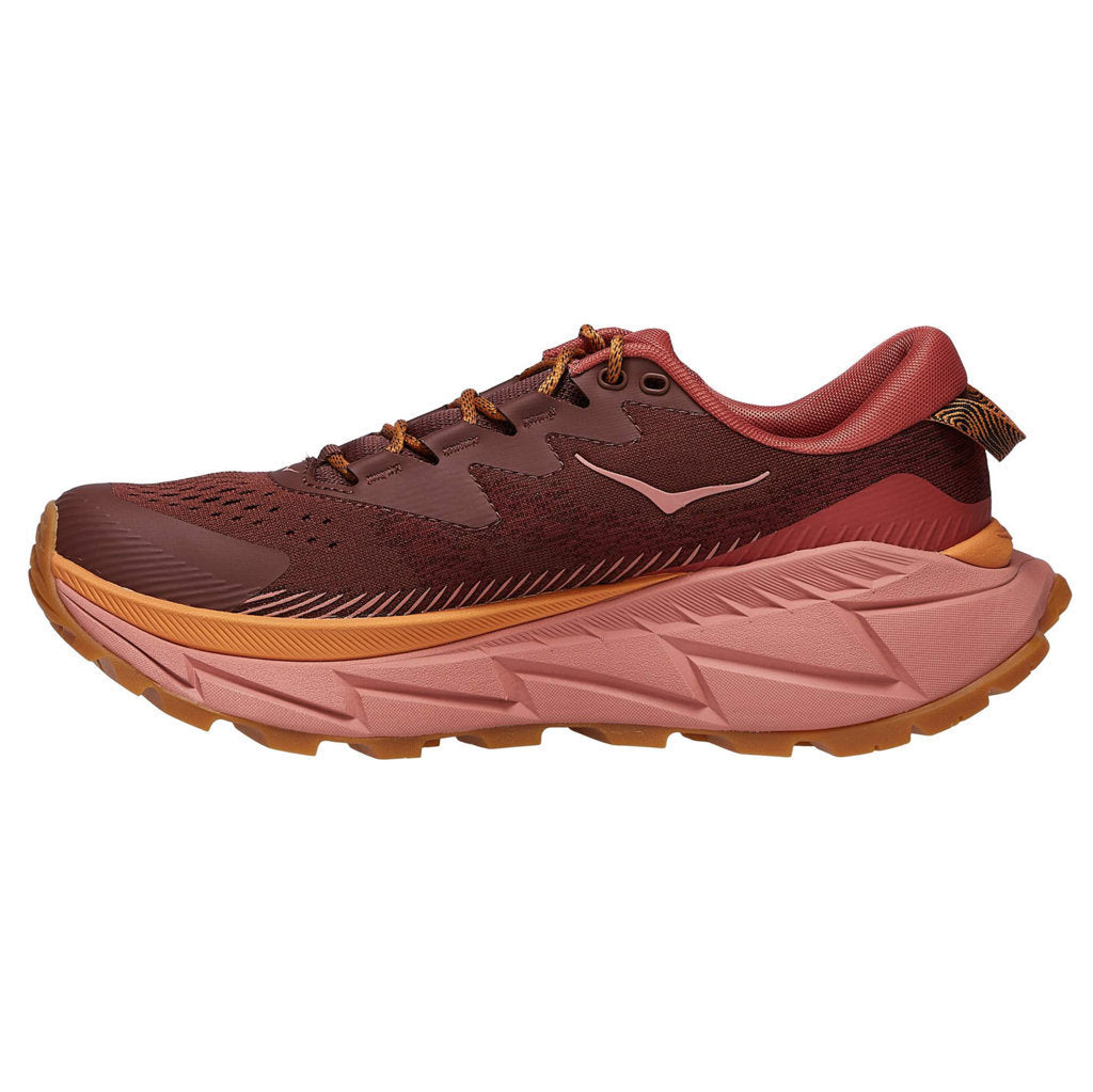Hoka One One Skyline Float X Textile Synthetic Womens Trainers#color_spice hot sauce