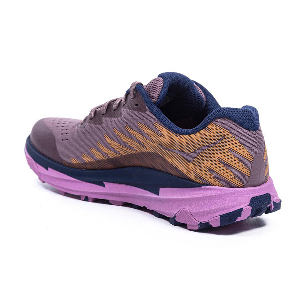 Hoka One One Torrent 3 Textile Synthetic Womens Trainers#color_wistful mauve cyclamen