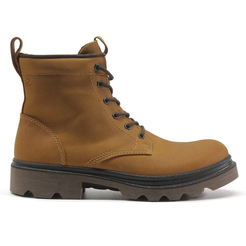 Ecco Grainer 214714 Oiled Nubuck Mens Boots#color_amber