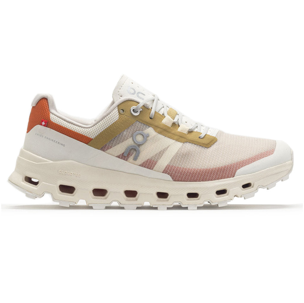 On Cloudvista Textile Synthetic Womens Trainers#color_ivory bronze