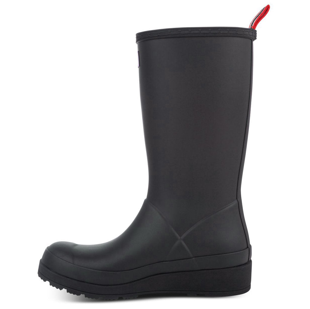 Hunter Play Tall Insulated Rubber Womens Boots#color_black