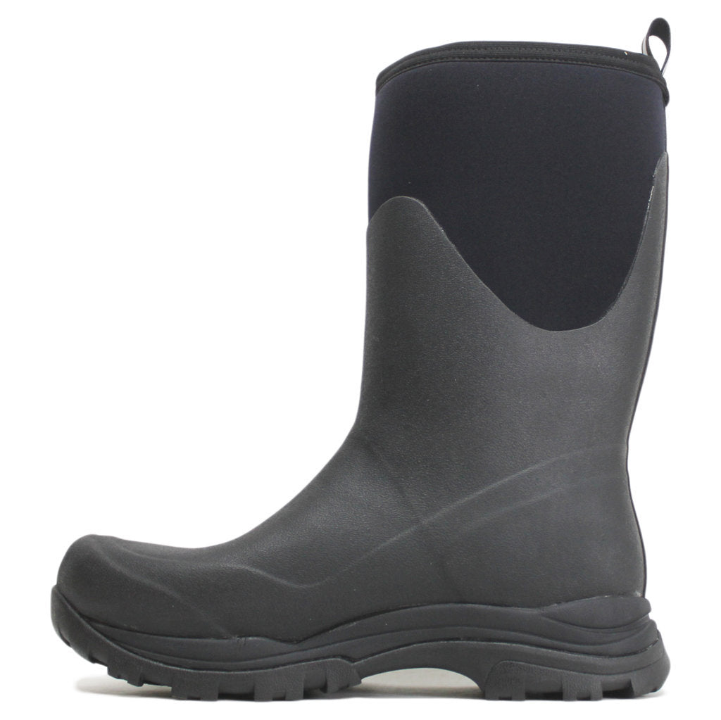 Muck Boot Arctic Outpost Mid Synthetic Textile Mens Boots#color_black