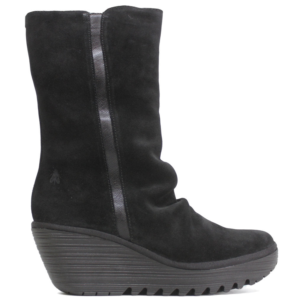 Fly London YEMY408FLY Leather Womens Boots#color_black