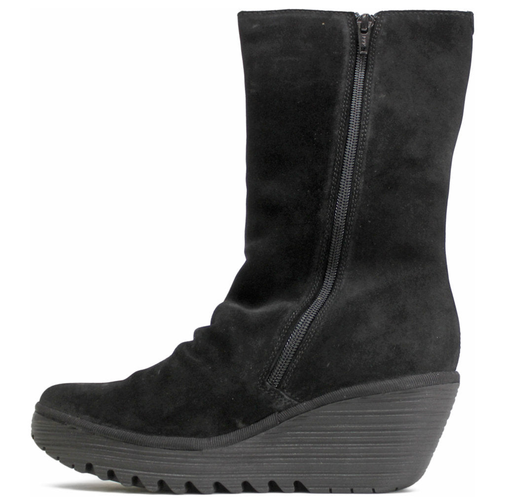 Fly London YEMY408FLY Leather Womens Boots#color_black