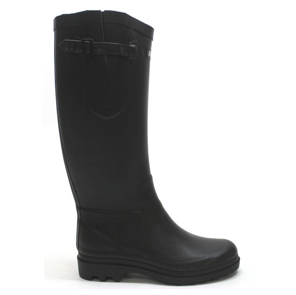 Aigle Aiglentine 2 NL Rubber Womens Boots#color_noir