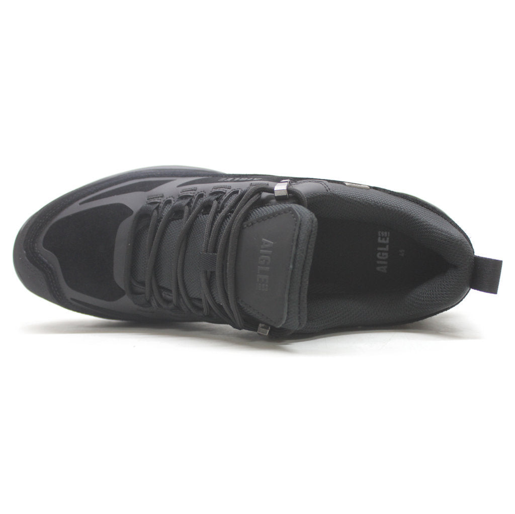 Aigle Palka Low MTD Leather Mens Boots#color_noir