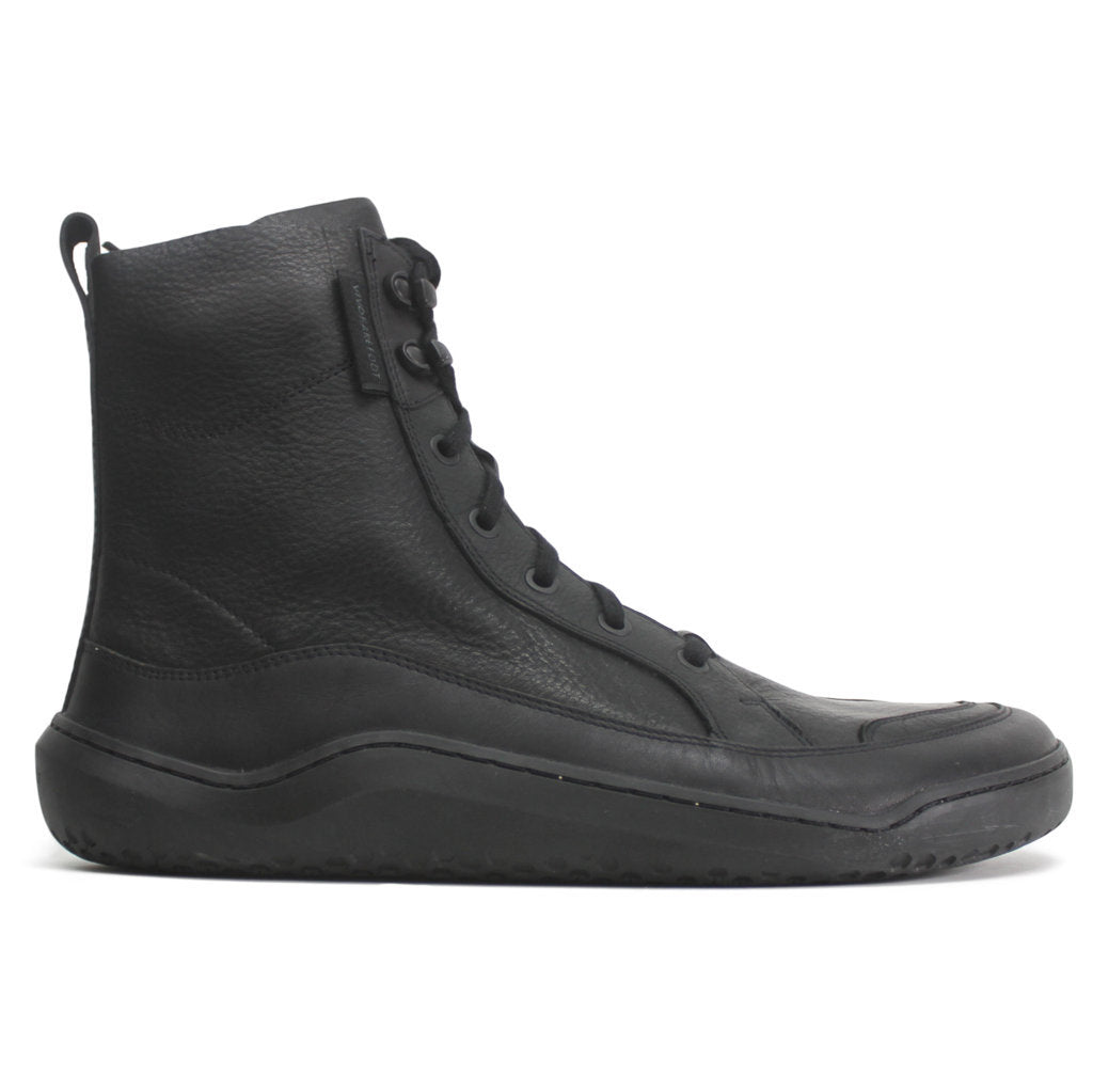 Vivobarefoot Gobi Leather Mens Boots#color_obsidian