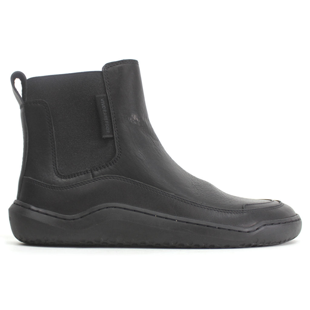 Vivobarefoot Gobi Chelsea Leather Womens Boots#color_obsidian