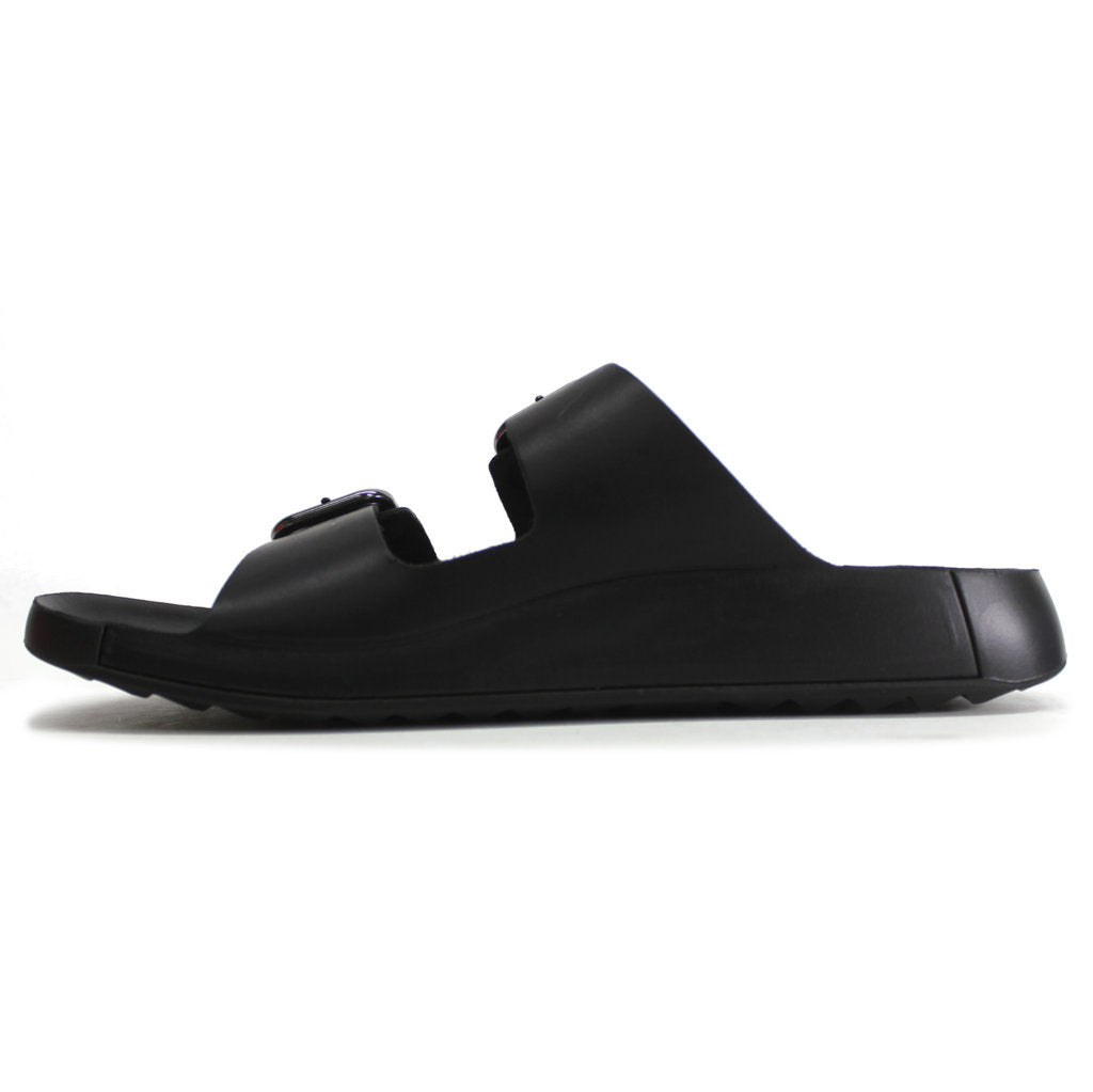Ecco Cozmo Leather Mens Sandals#color_black