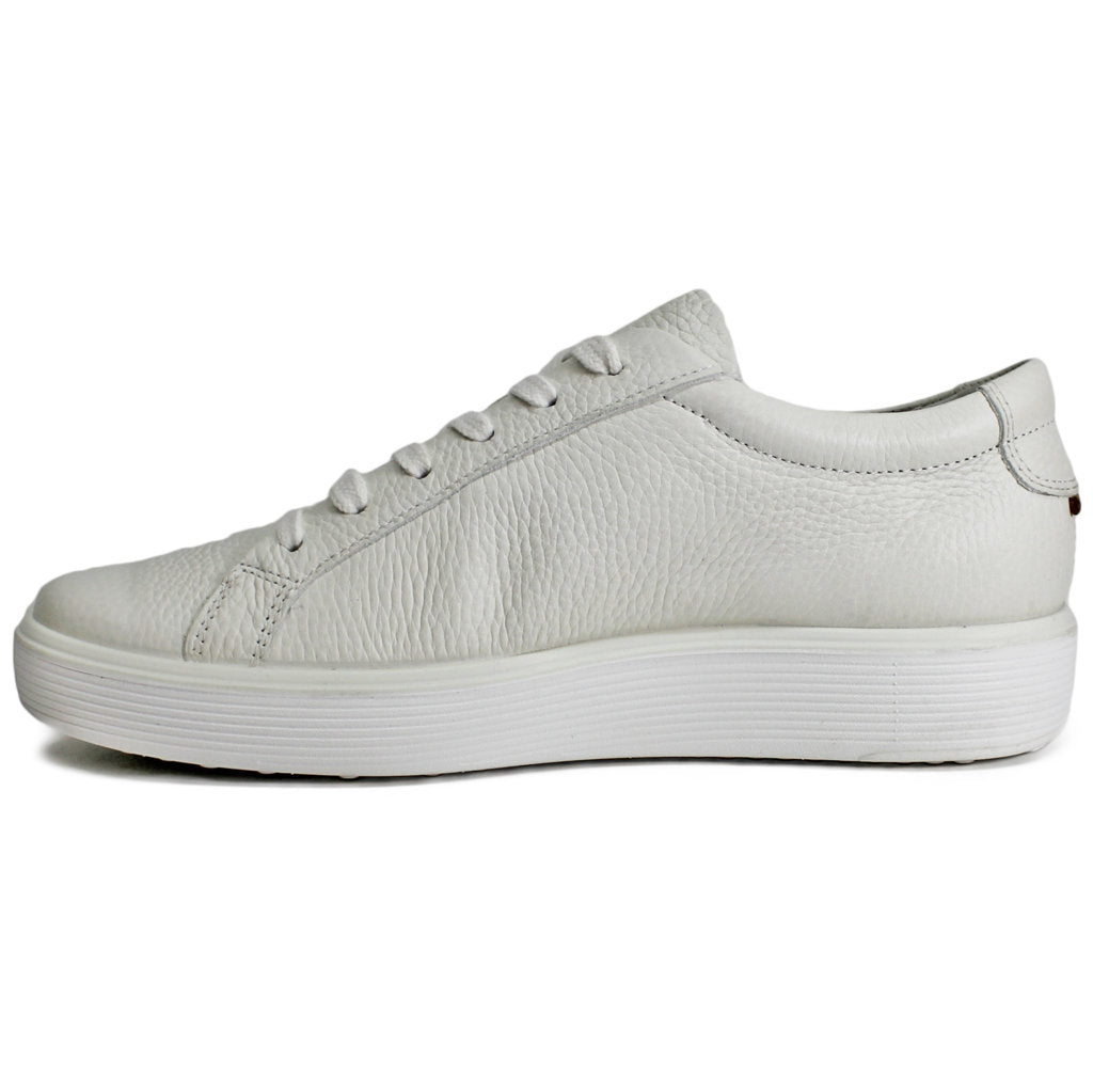 Ecco Soft 60 Leather Womens Shoes#color_white