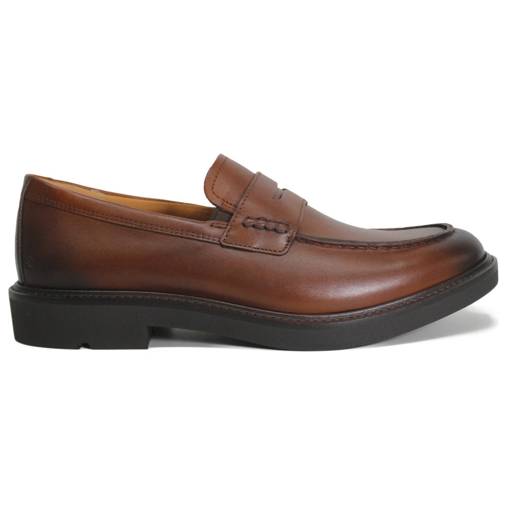 Ecco Metropole London 525654 Full Grain Leather Mens Shoes#color_cognac