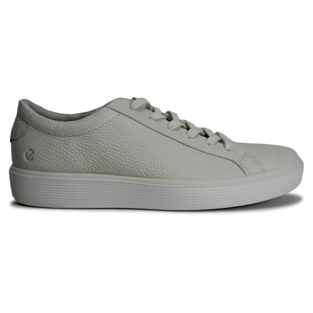 Ecco Soft 60 Leather Mens Shoes#color_white