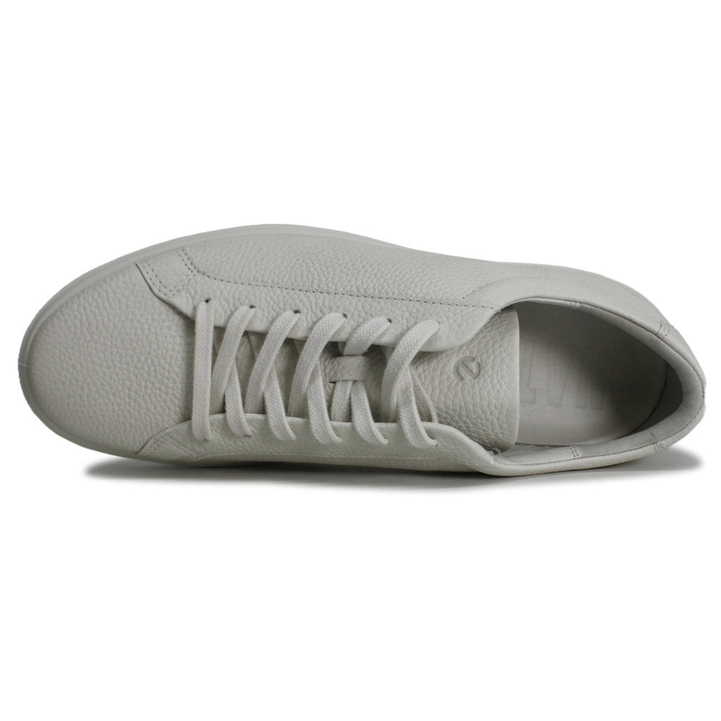Ecco Soft 60 Leather Mens Shoes#color_white