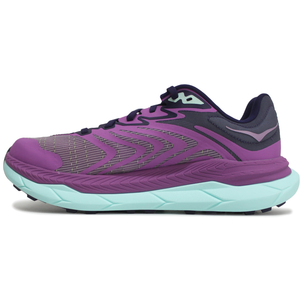 Hoka One One Tecton X 2 Textile Synthetic Womens Trainers#color_orchid flower night sky
