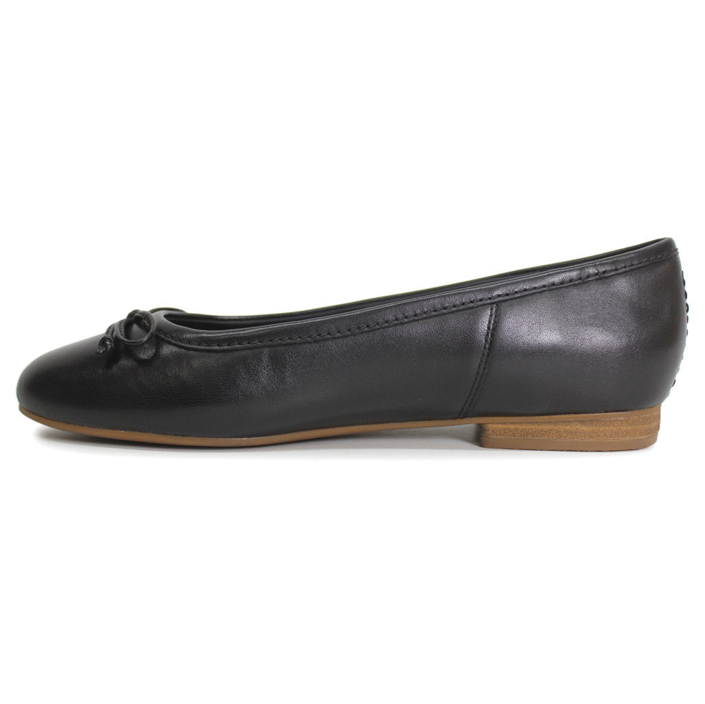 Clarks Fawna Lily Leather Womens Shoes#color_black