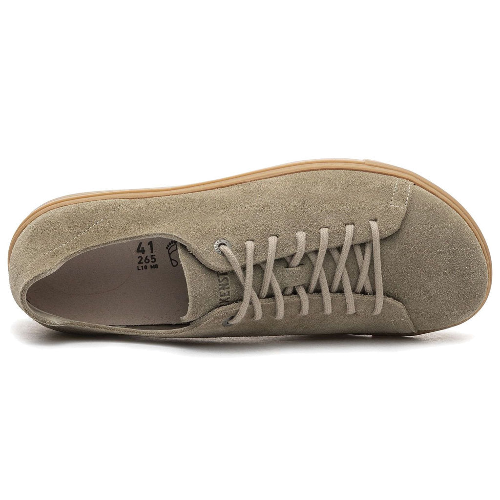 Birkenstock Bend Low Decon Nubuck Leather Unisex Trainers#color_gray taupe