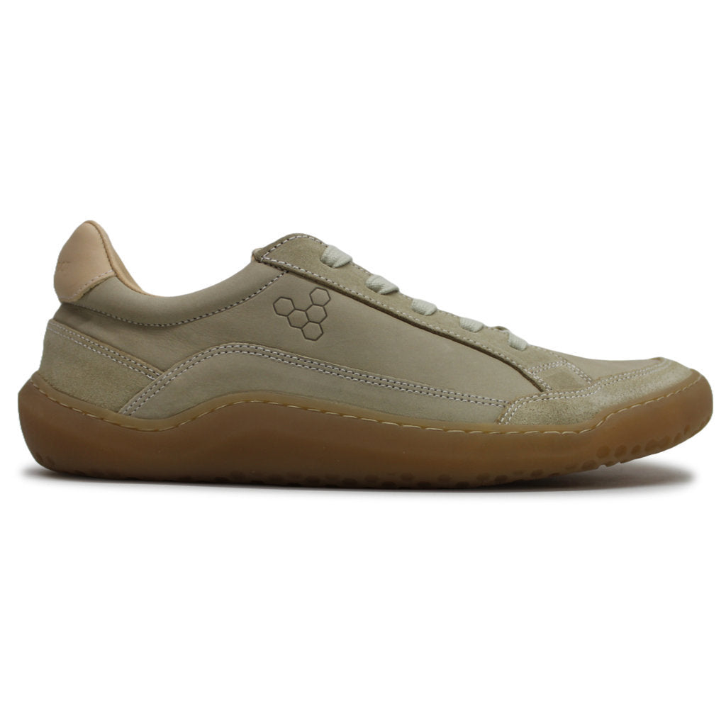Vivobarefoot Gobi Sneaker Leather Mens Trainers#color_sand