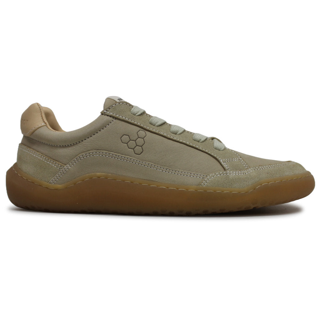 Vivobarefoot Gobi Sneaker Leather Womens Trainers#color_sand