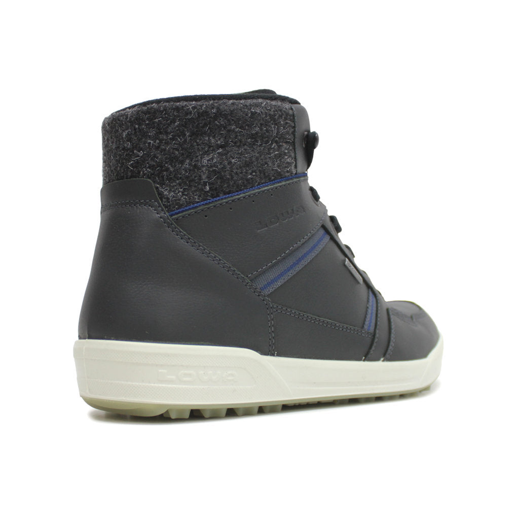 Lowa Bosco GTX Leather Mens Boots#color_anthracite blue
